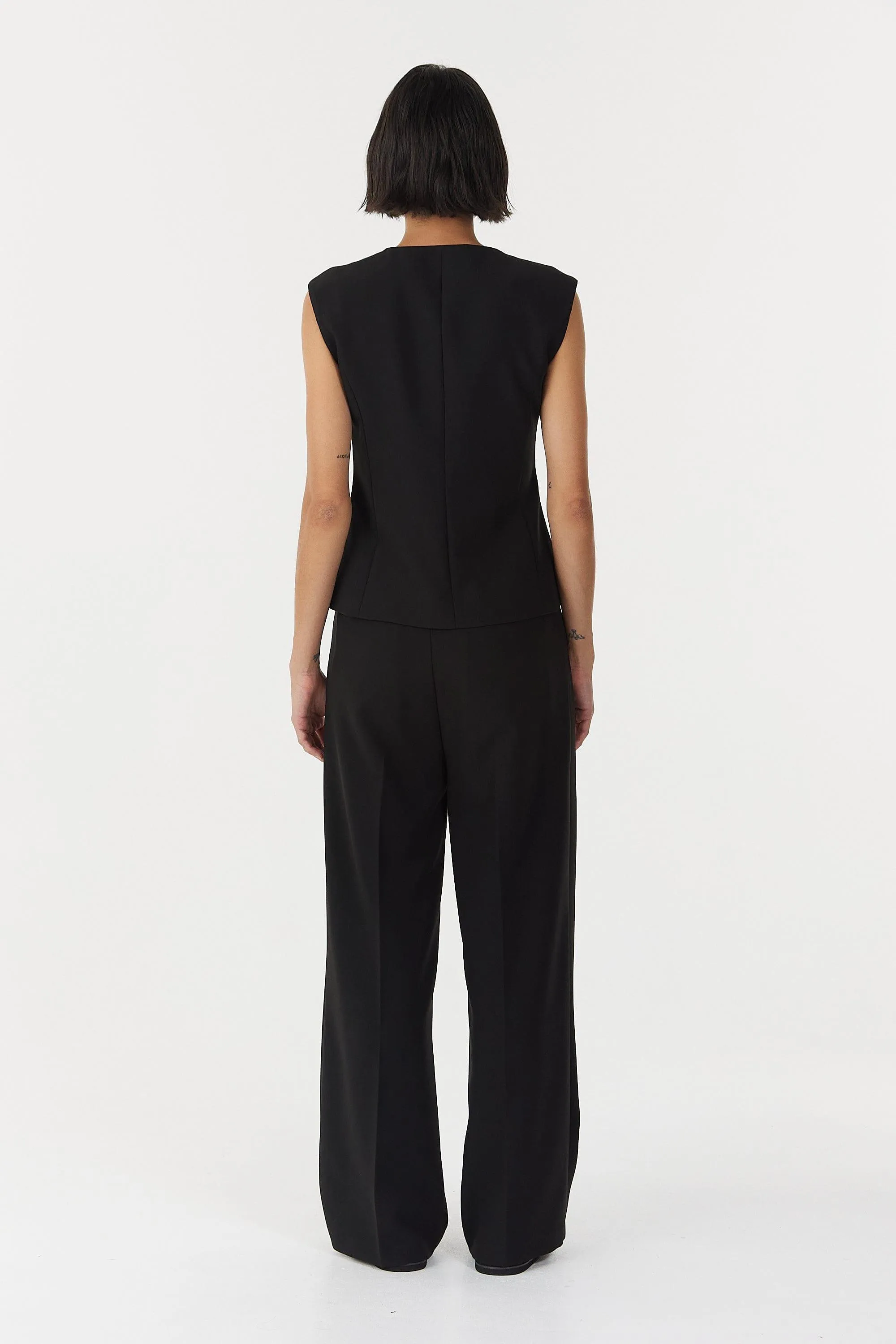 SKYLINE TAILORED BODICE | BLACK