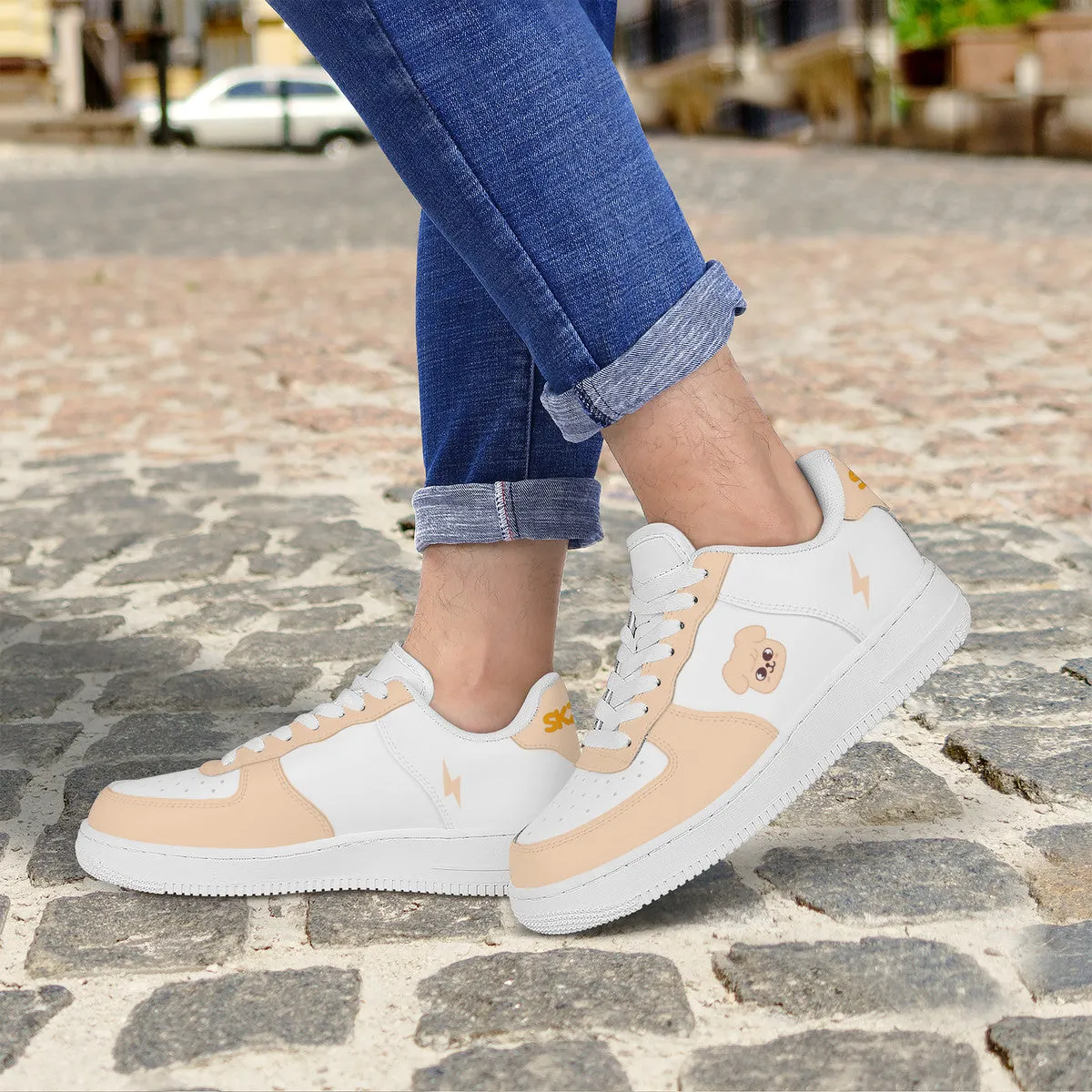 SKZOO PuppyM Low Top Sneakers: Stray Kids Seungmin Shoes