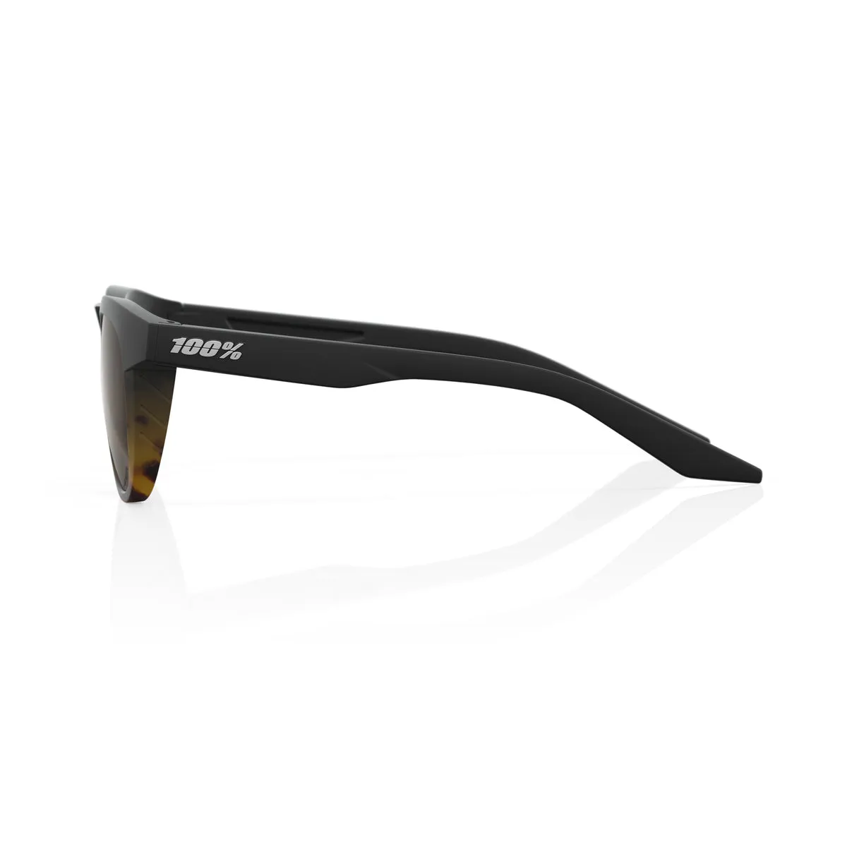 SLENT - Soft Tact Black / Havana Fade - HiPER Silver Mirror Lens