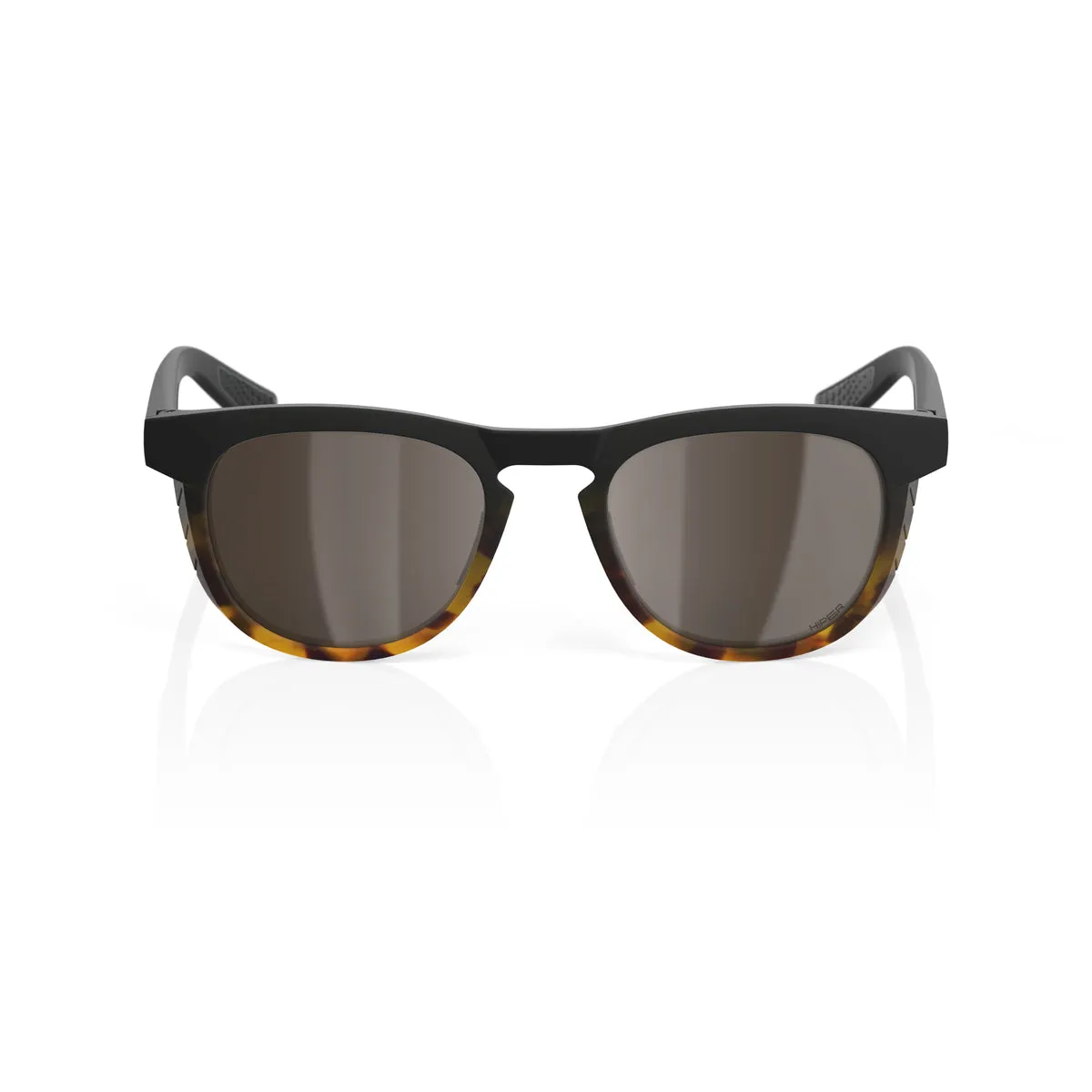 SLENT - Soft Tact Black / Havana Fade - HiPER Silver Mirror Lens