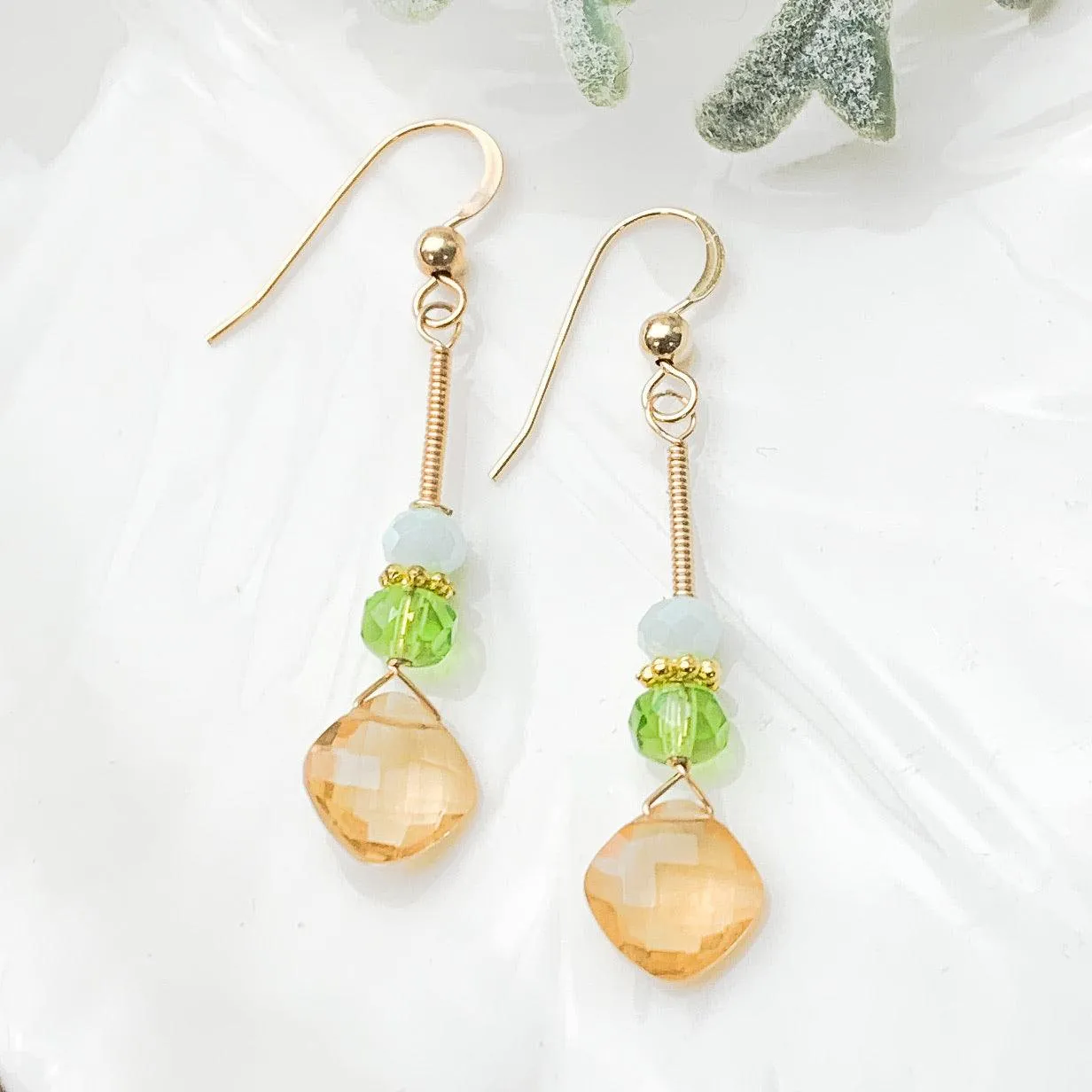 Soft Colors Eve Stick Earrings