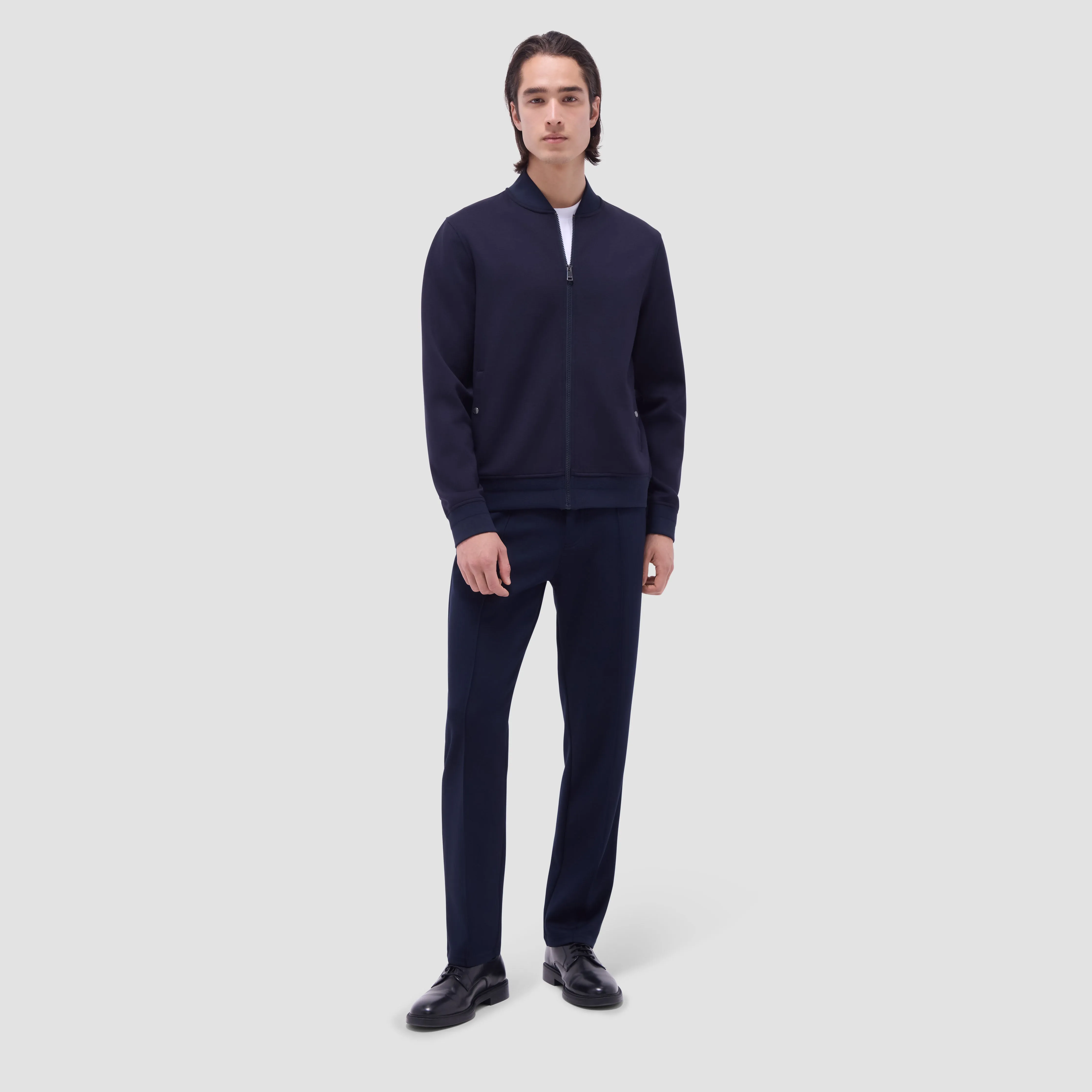 Soft Touch Solid Bomber Jacket