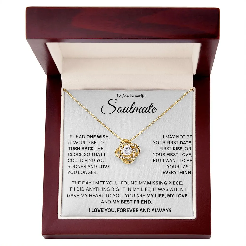 Soulmate - Love Knot Necklace
