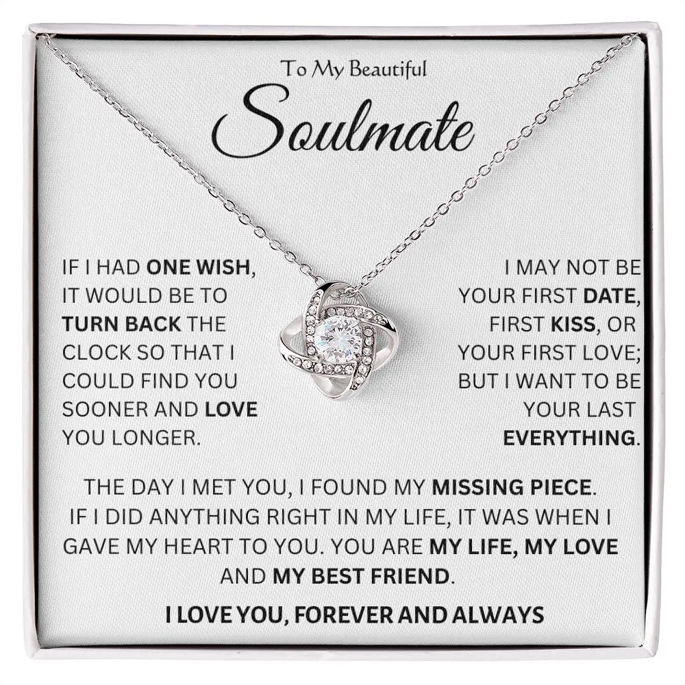Soulmate - Love Knot Necklace