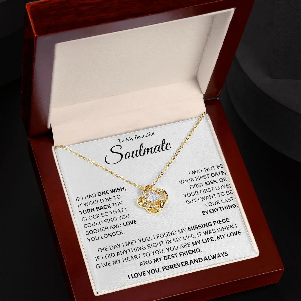 Soulmate - Love Knot Necklace