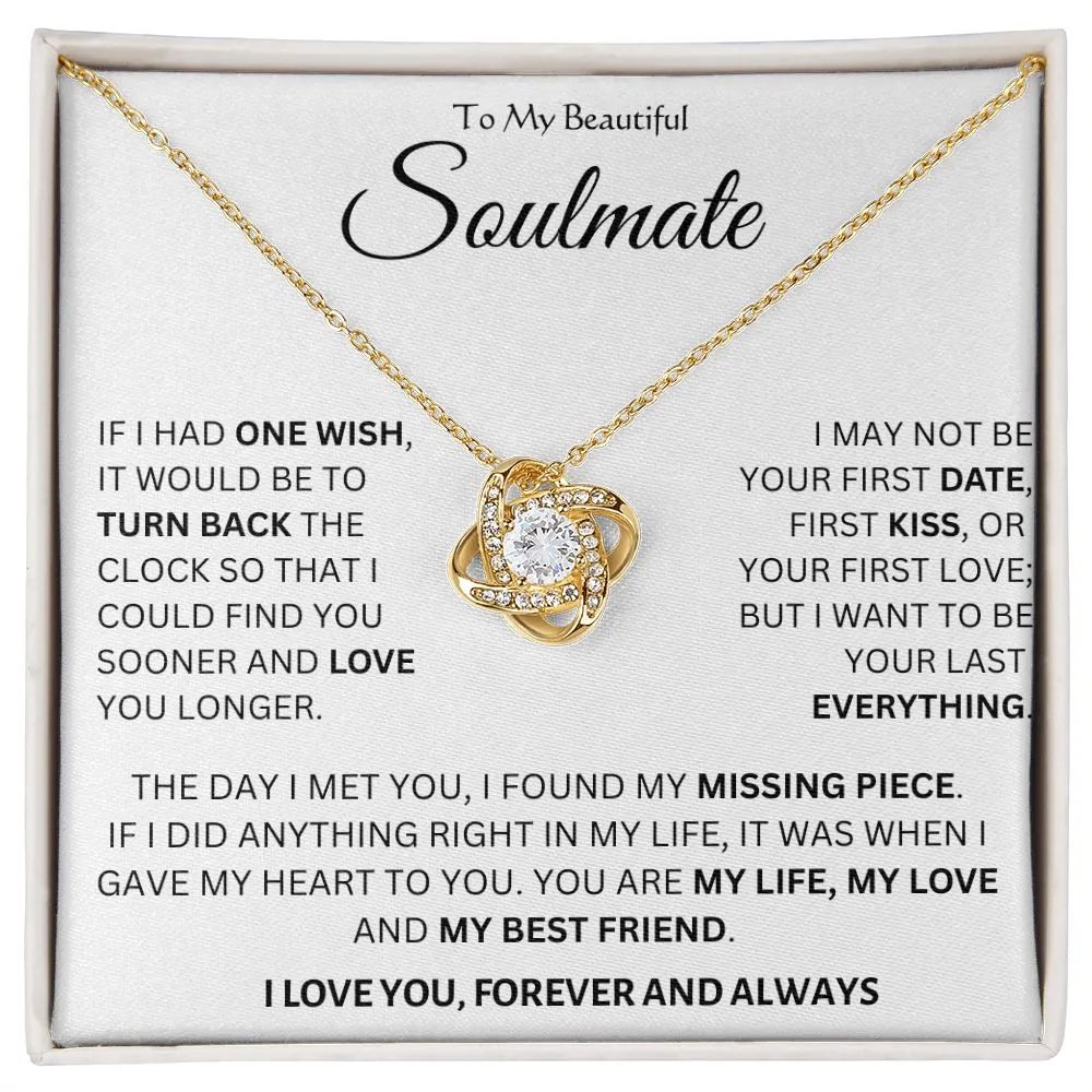 Soulmate - Love Knot Necklace
