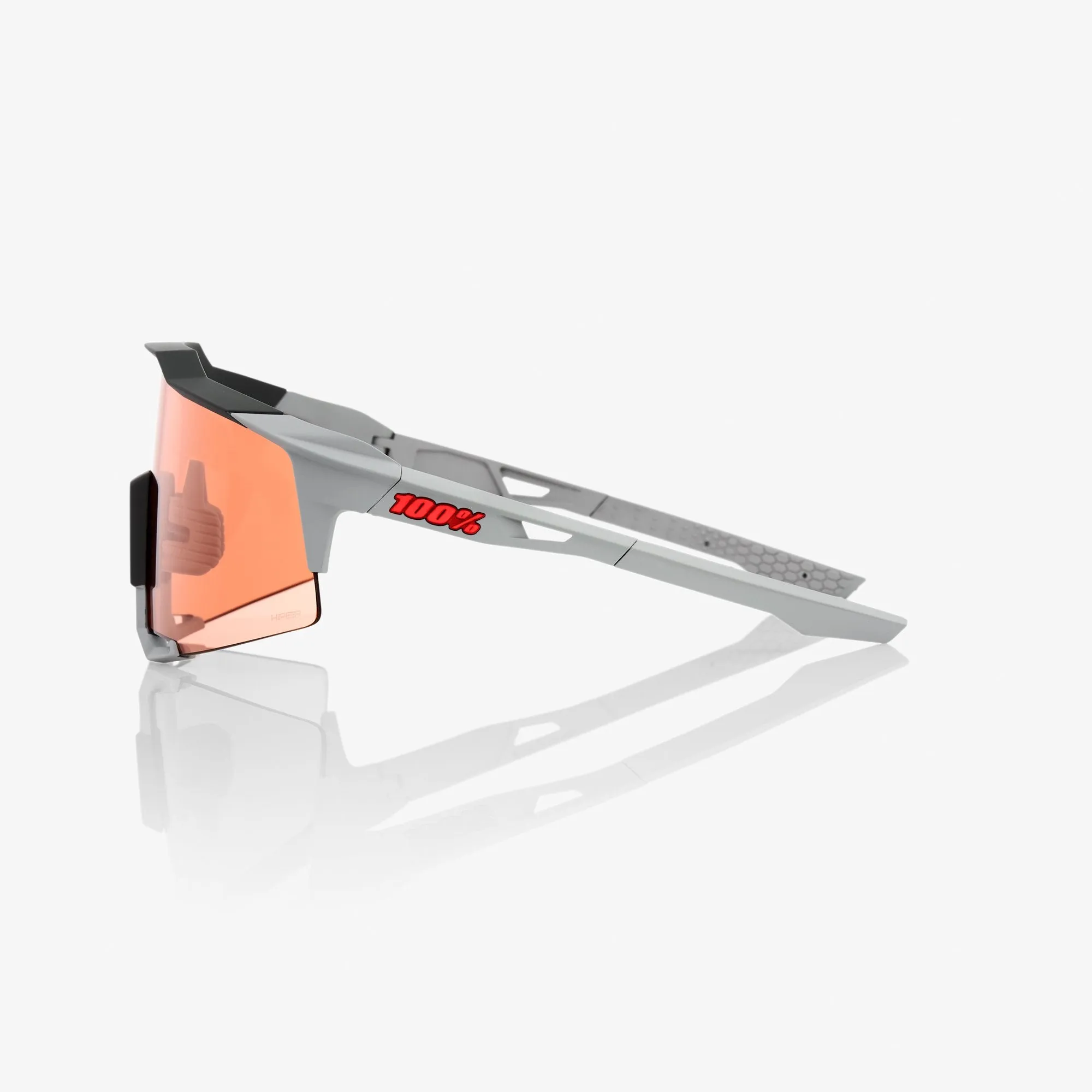 SPEEDCRAFT - Soft Tact Stone Grey - HiPER Coral Lens