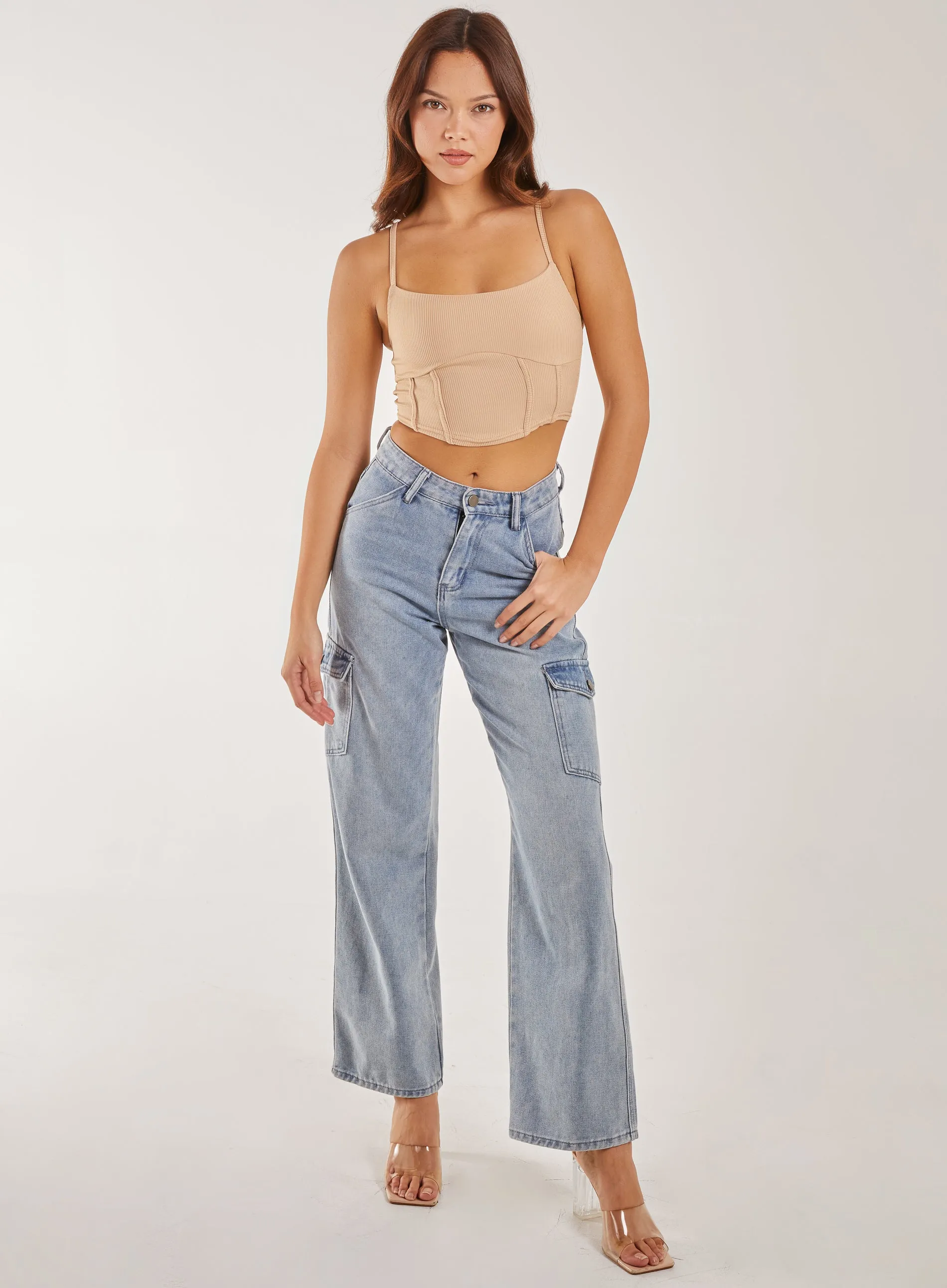 Strappy Corset Top