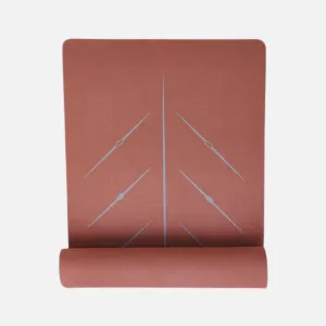 Tego Core Yoga Mat -Brick/Grey