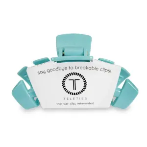 Teleties Large Hair Clip, Baby Blue