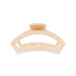 Teleties Medium Open Hair Clip, Almond Beige