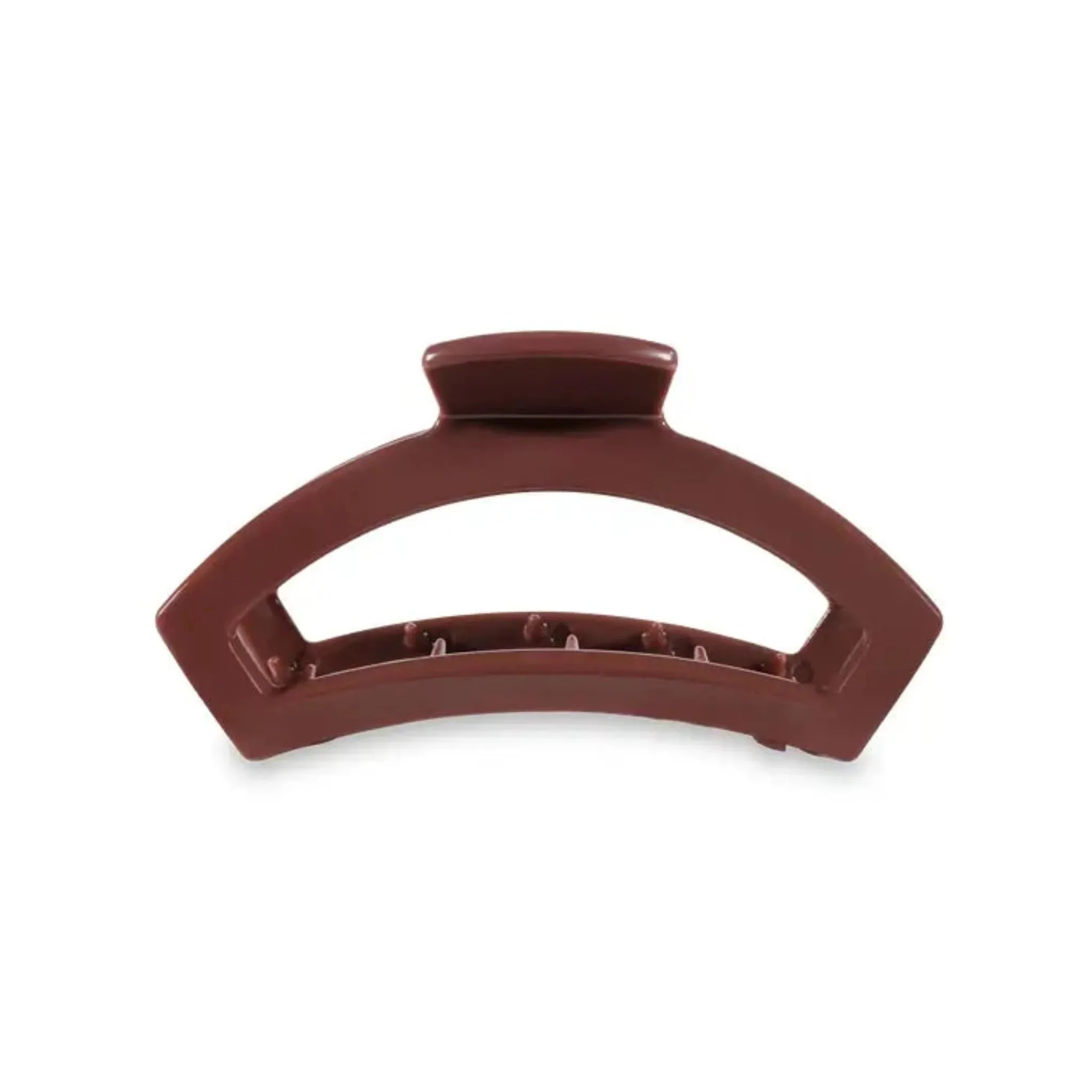 Teleties Medium Open Hair Clip, Nutmeg