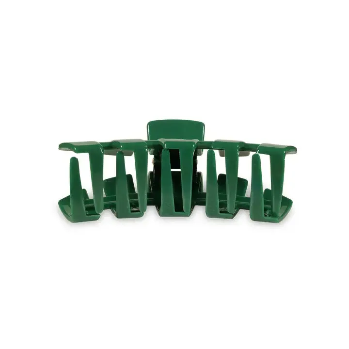 Teleties Small Hair Clip Green