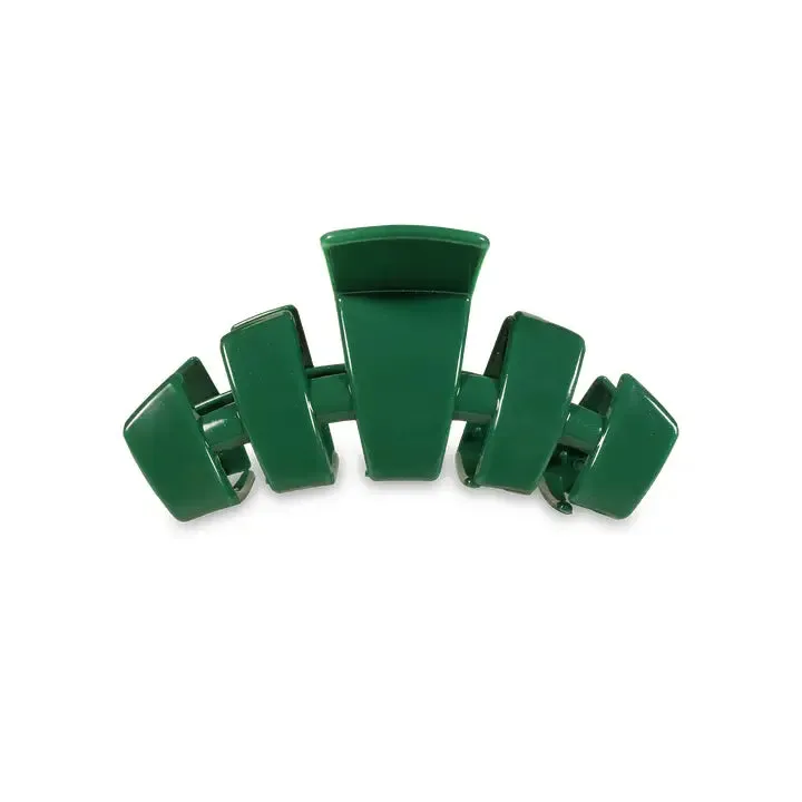 Teleties Small Hair Clip Green