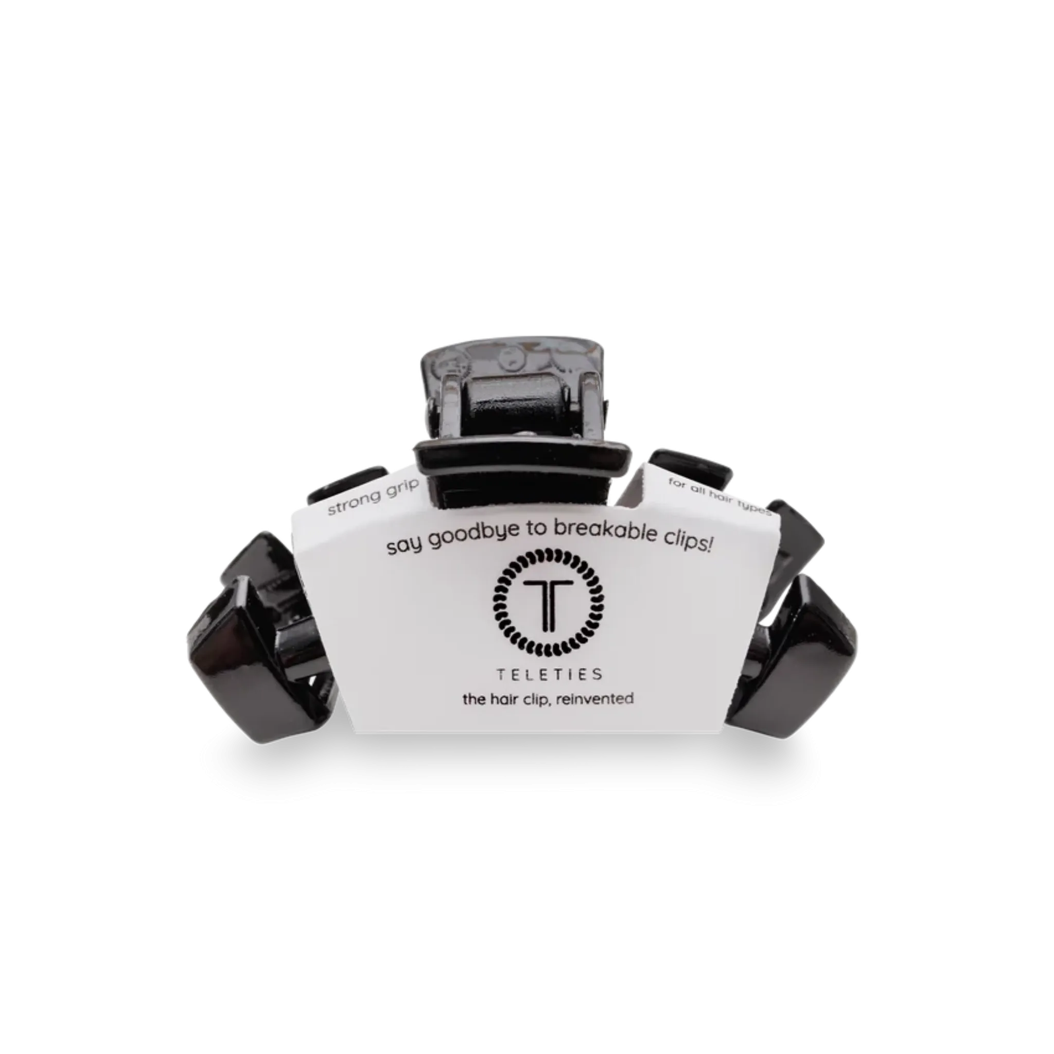 Teleties Tiny Hair Clip, Black
