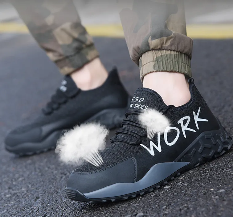 TFWMGV™ G618 Anti-static and anti-smashing toe cap protective work shoes