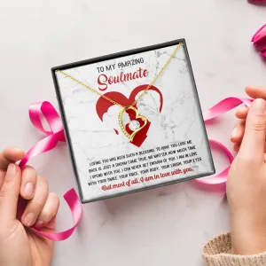 To My Amazing Soulmate Such A Blessing - Forever Love Necklace