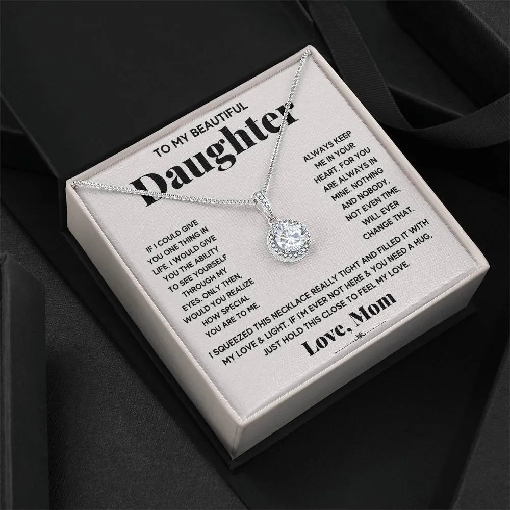 To My Beautiful Daughter l Eternal Hope Necklace