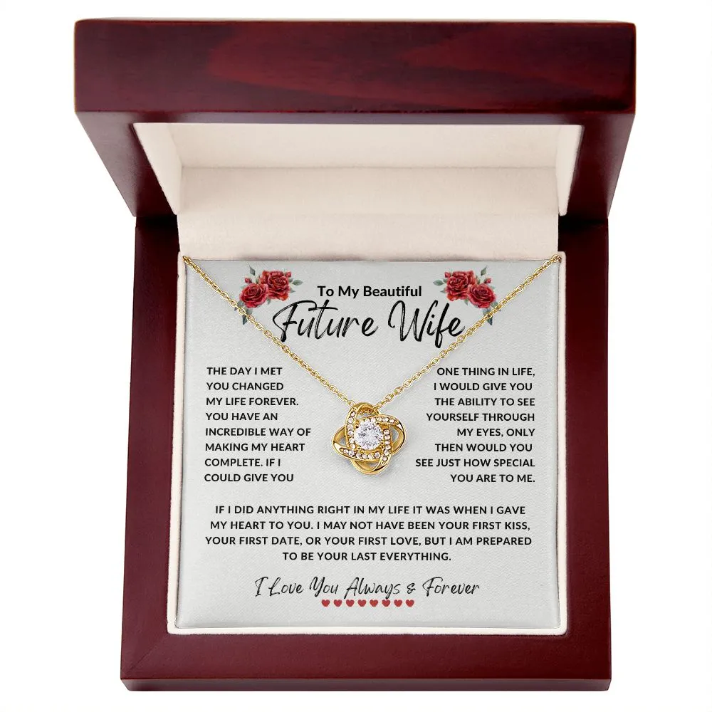 To My Beautiful Future Wife The Day I Met You