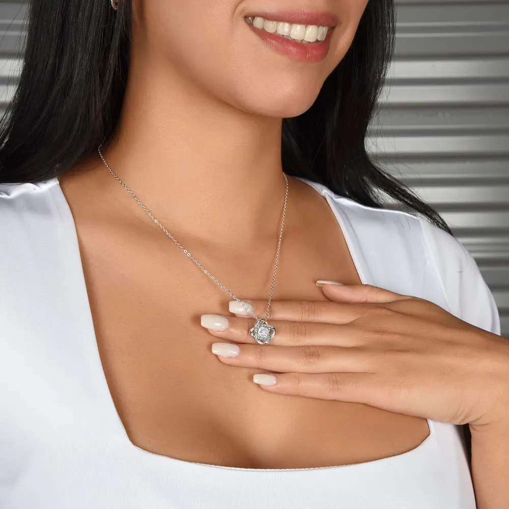 To My Beautiful Soulmate -  Love Knot Necklace