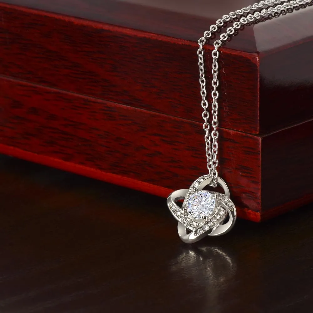 To My Beautiful Soulmate -  Love Knot Necklace