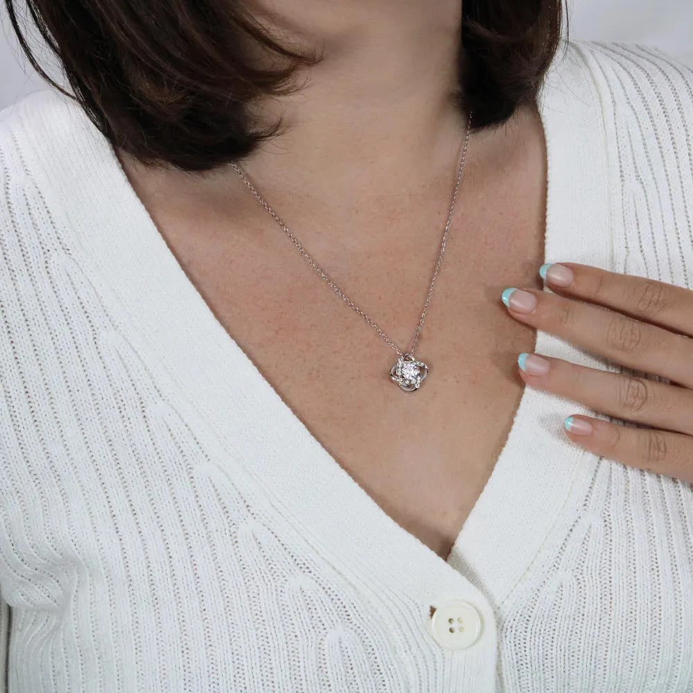 To My Beautiful Soulmate -  Love Knot Necklace