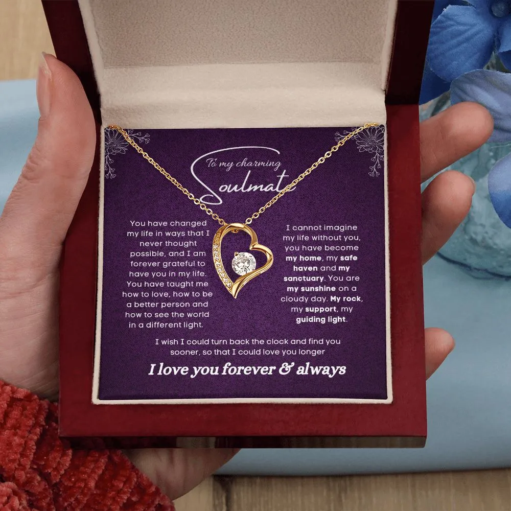 To my beautiful soulmate