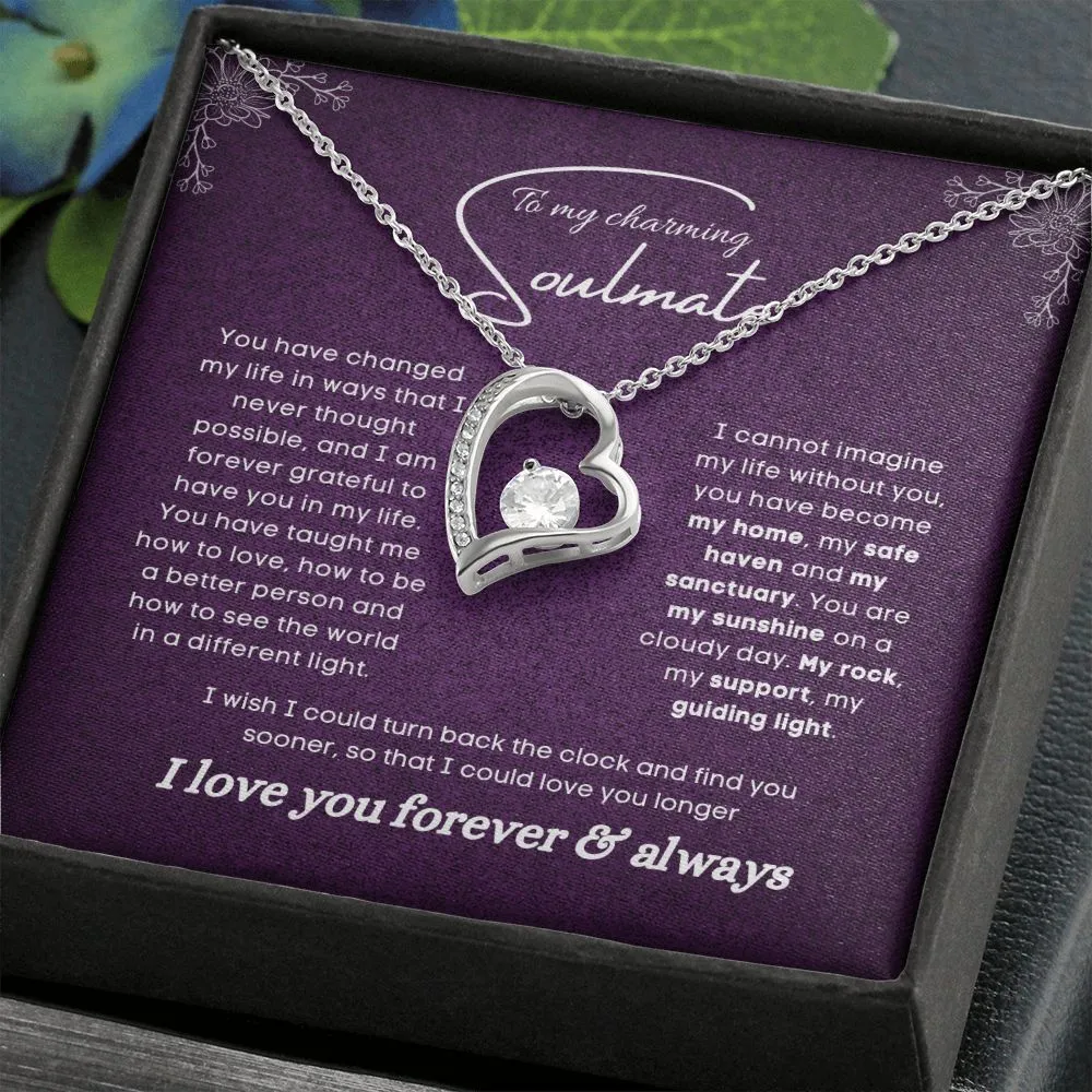 To my beautiful soulmate