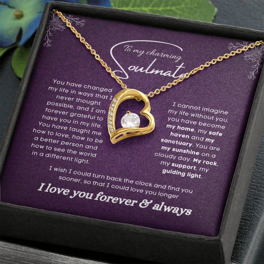 To my beautiful soulmate