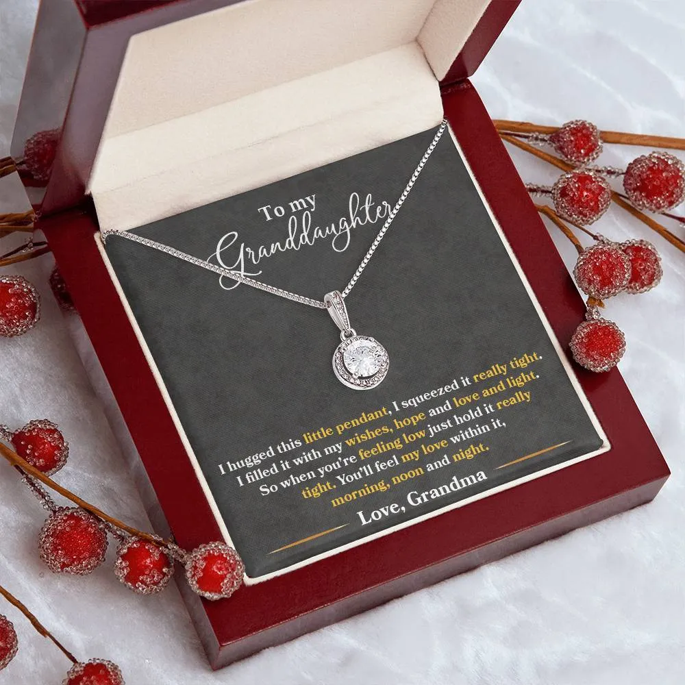 To My Granddaughter l Eternal Hope Necklace