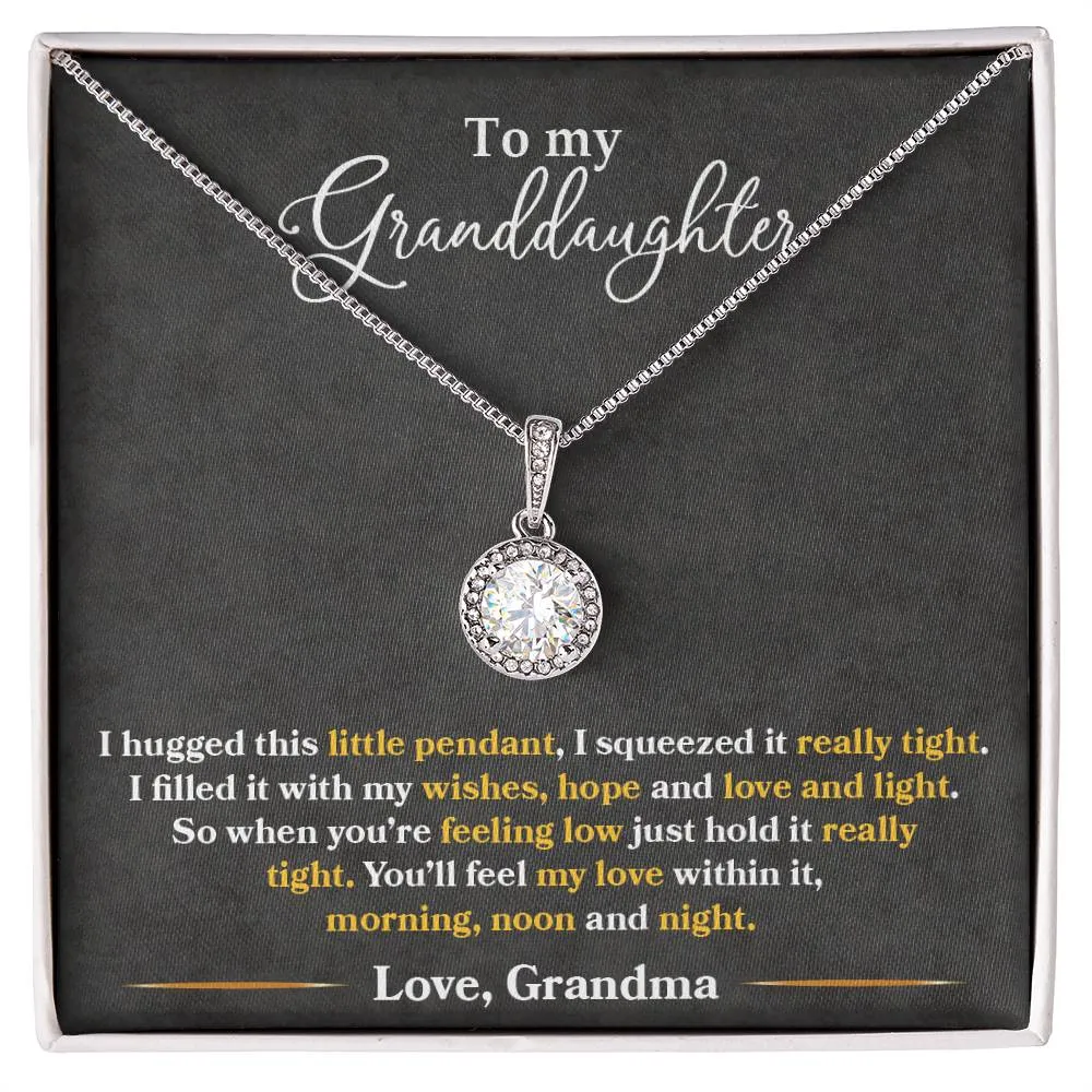 To My Granddaughter l Eternal Hope Necklace