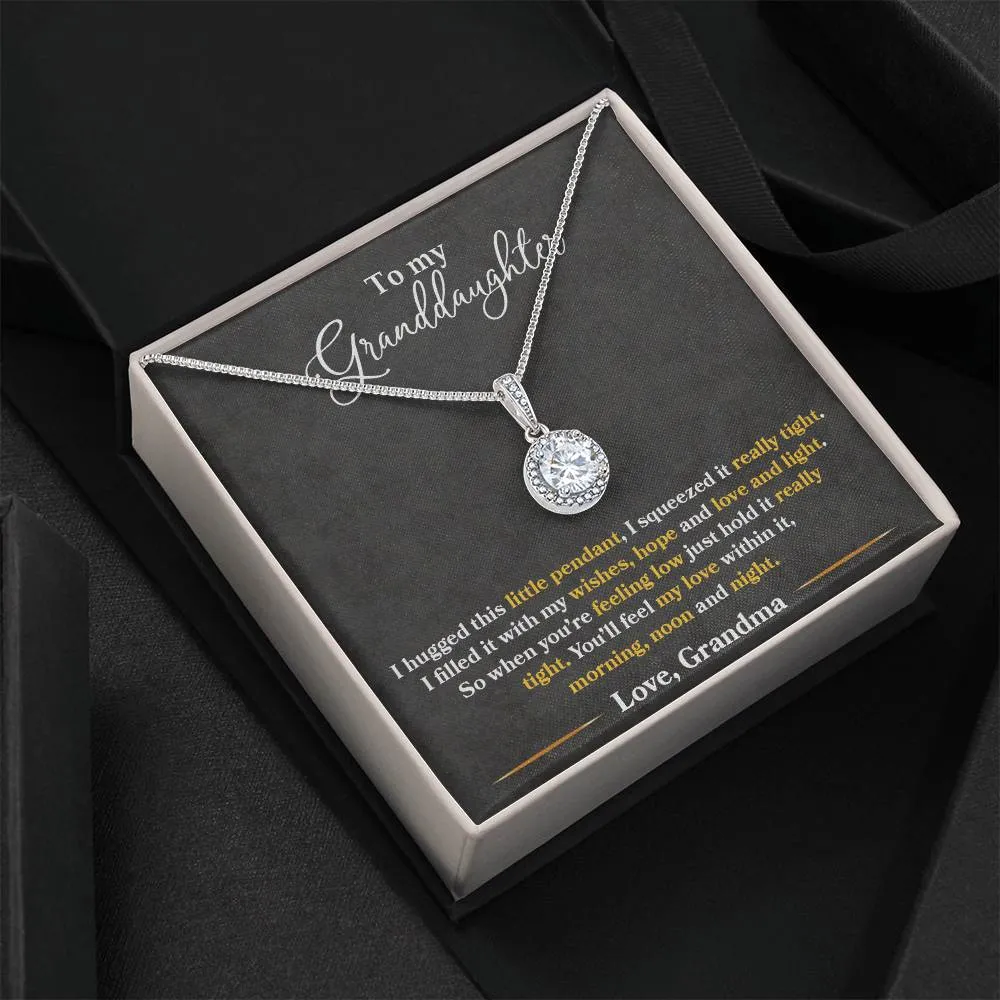 To My Granddaughter l Eternal Hope Necklace