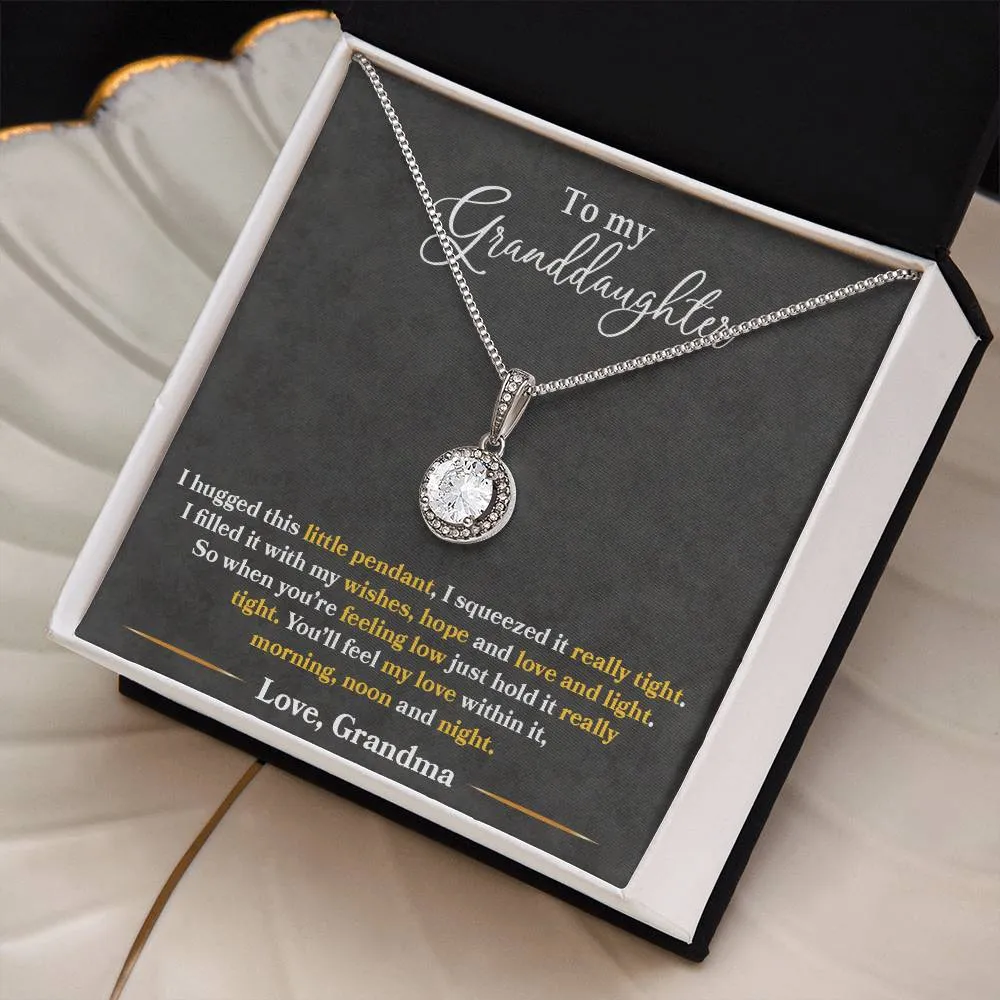 To My Granddaughter l Eternal Hope Necklace