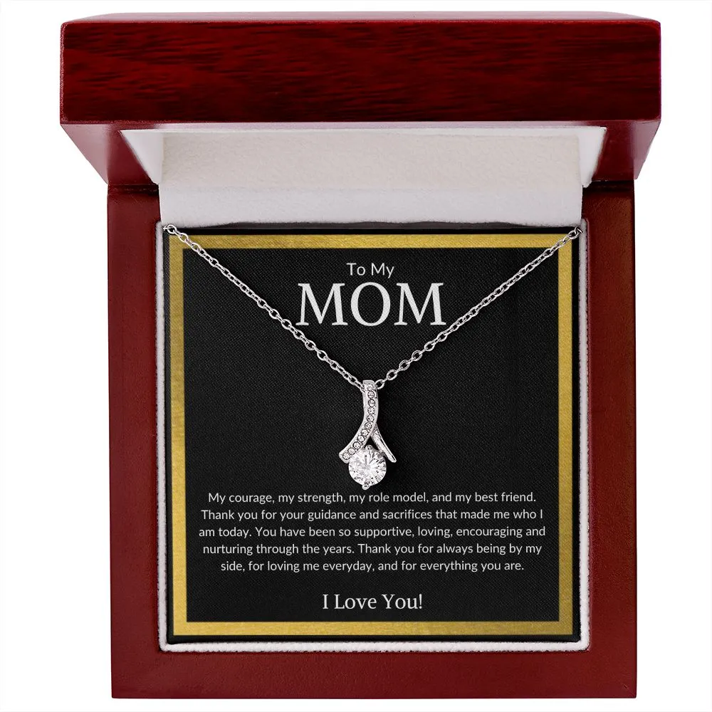 To My Mom - Alluring Beauty Necklace