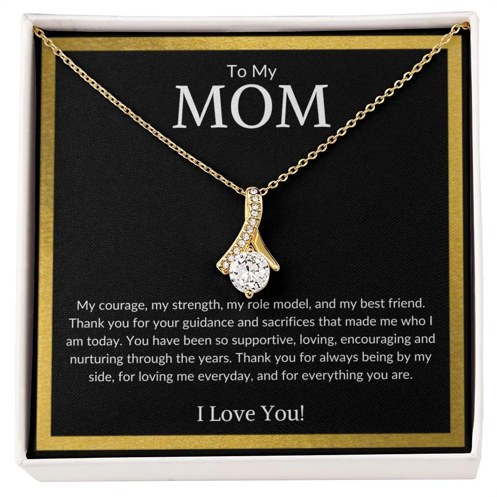 To My Mom - Alluring Beauty Necklace