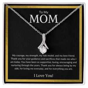 To My Mom - Alluring Beauty Necklace