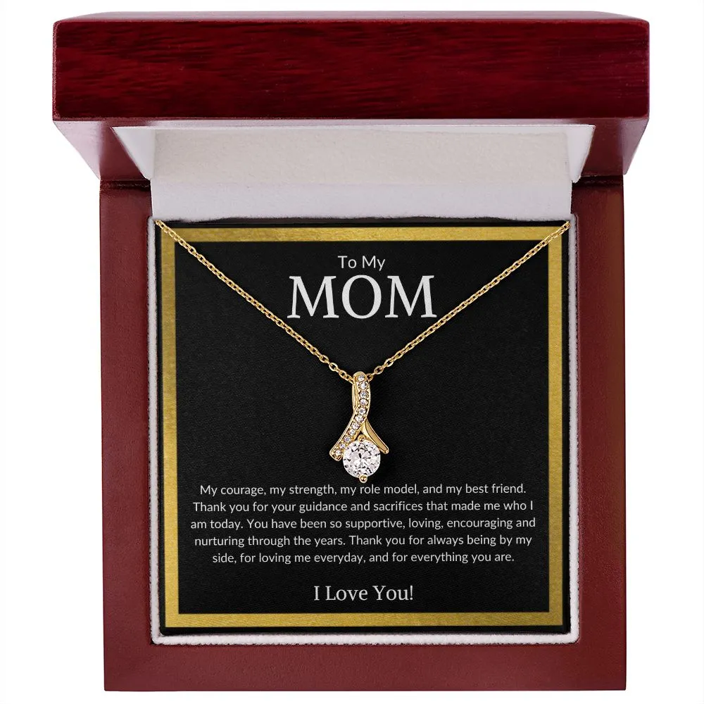 To My Mom - Alluring Beauty Necklace