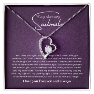 To my soulmate necklace forever