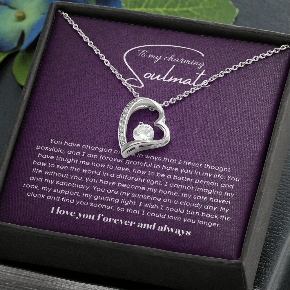 To my soulmate necklace forever