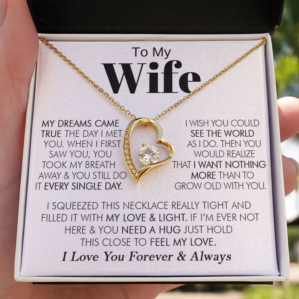 To My Wife - Forever Love Necklace