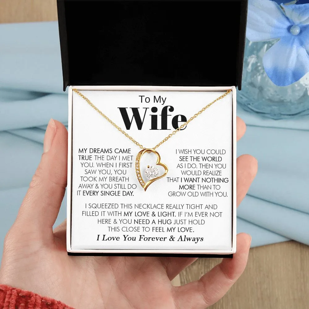 To My Wife - Forever Love Necklace