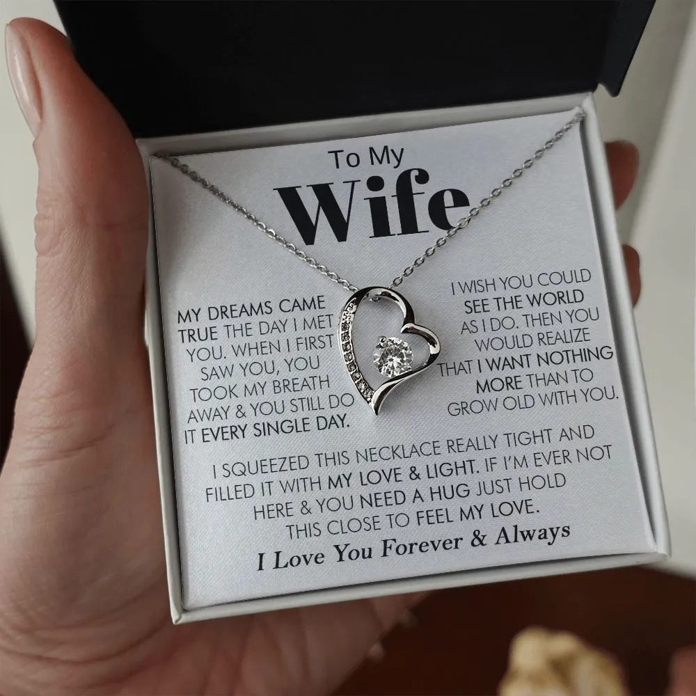 To My Wife - Forever Love Necklace