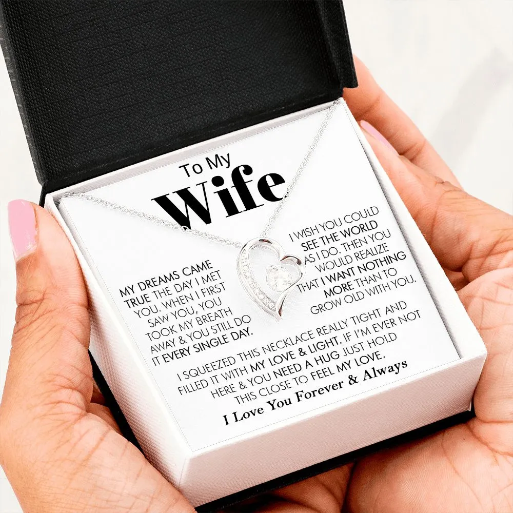 To My Wife - Forever Love Necklace