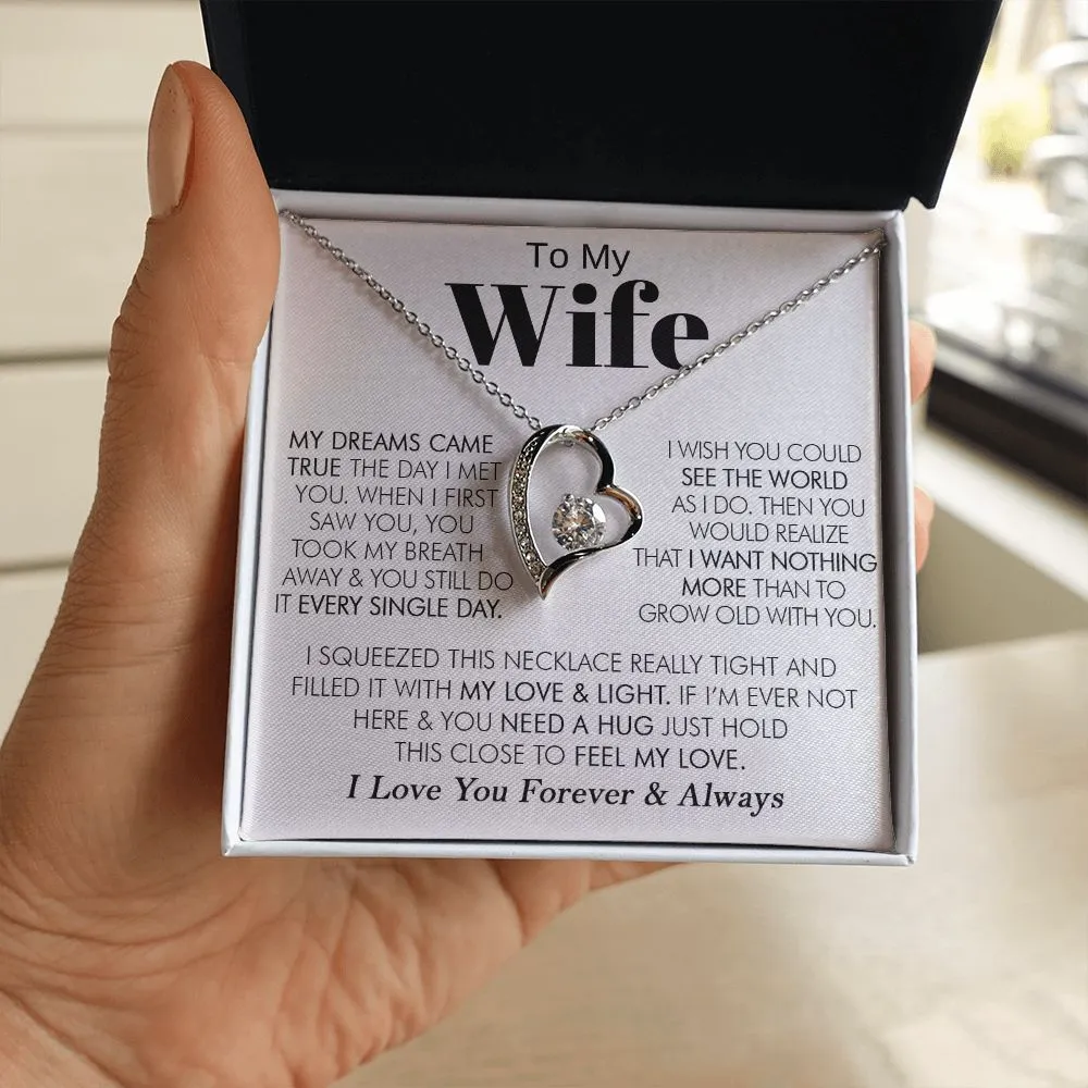 To My Wife - Forever Love Necklace