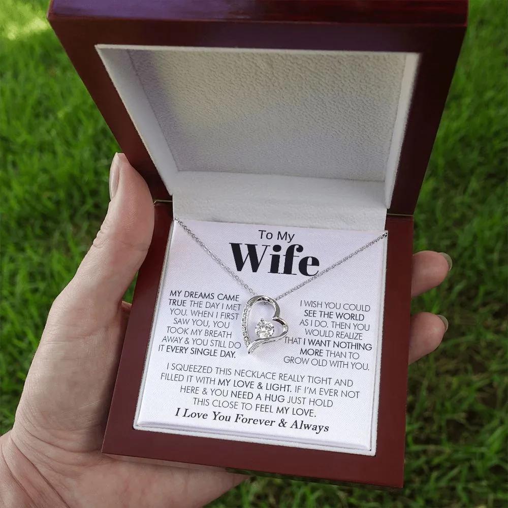 To My Wife - Forever Love Necklace