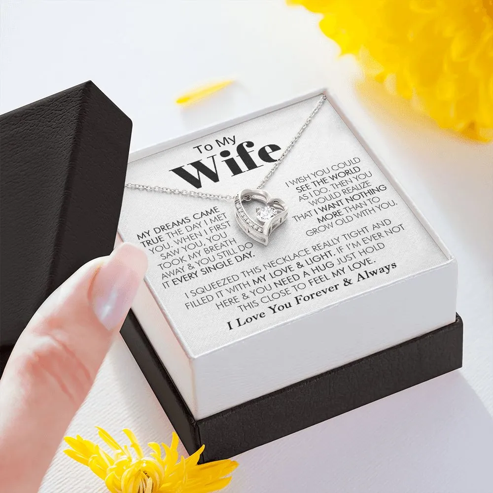 To My Wife - Forever Love Necklace
