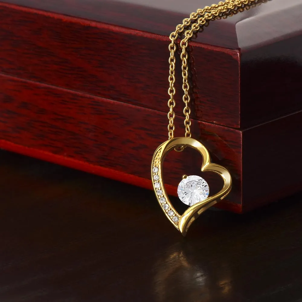 To My Wife | My Queen Forever | Forever Love Necklace