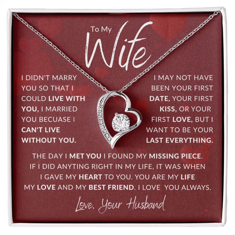 To My Wife Red Hearts The Day I Met You