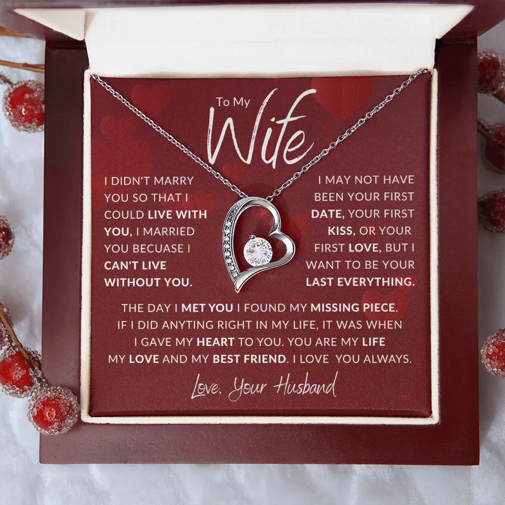 To My Wife Red Hearts The Day I Met You