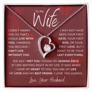 To My Wife Red Hearts The Day I Met You